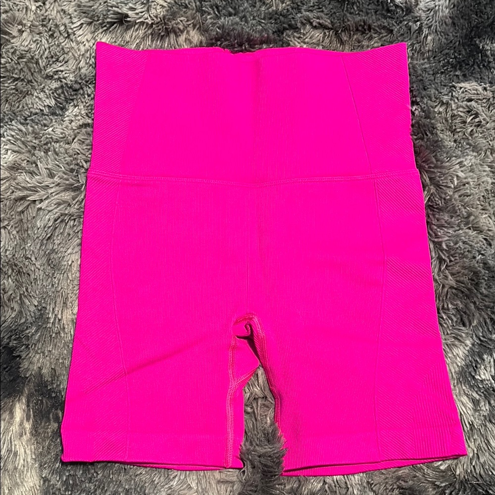 All in motion pink bike shorts. Never worn size small